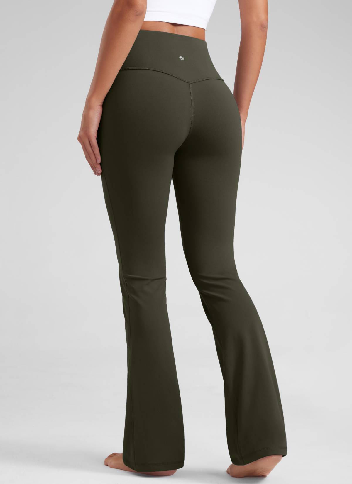 CRZ YOGA Women's Butterluxe High Waist Flare Leg Bootcut Leggings 32