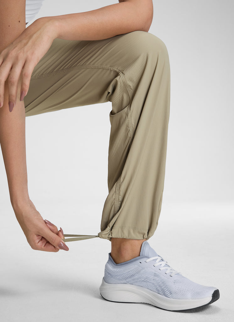 CRZ YOGA Lightweight Workout Pants for Women Straight Leg 30" Khali Barley