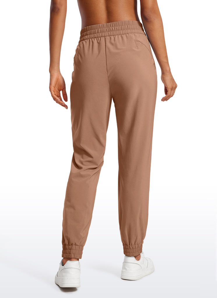 CRZ YOGA Women's Casual Workout Joggers with Pockets 28" Universe Blue