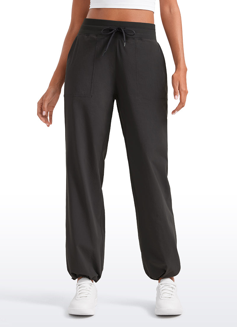 CRZ YOGA Women Stretch Straight Leg High Waisted Casual Pants 30