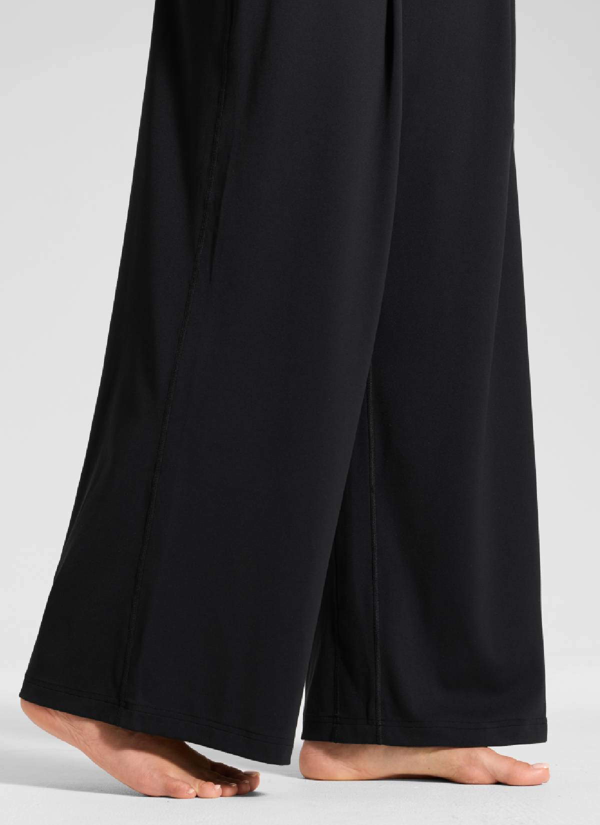 CRZ YOGA Women's Butterluxe Casual High Rise Pocket Wide Leg Pant 30