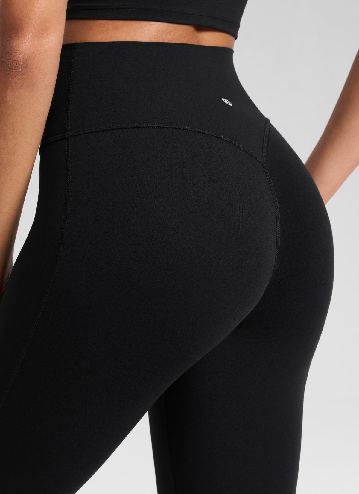 CRZ YOGA Women's Softretch High Rise No Front Seam Flare Legging 29