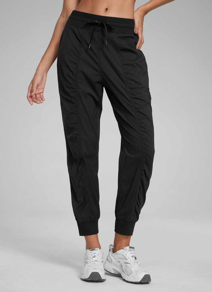 CRZ YOGA Women Lightweight Workout Joggers 26" with Pockets Ink Blue