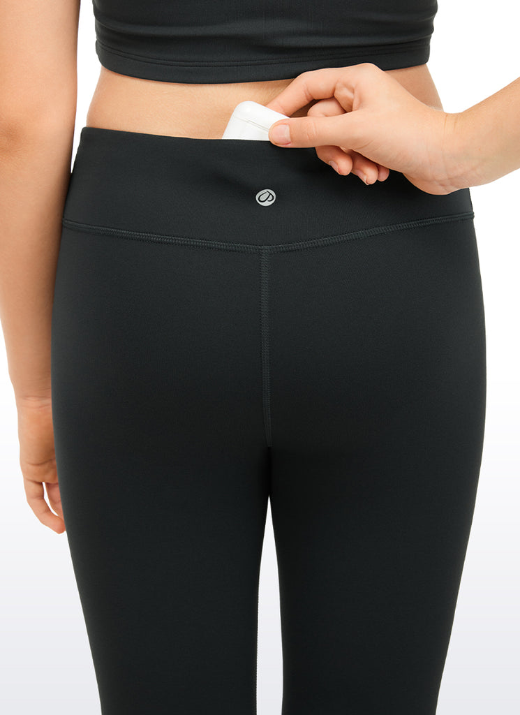 CRZ YOGA Girl's Active Sports Yoga Lounge Butterluxe Yoga Leggings Black