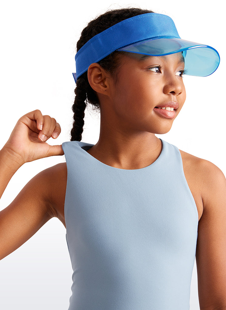 CRZ YOGA girl's Active Sports Butterluxe Racerback Tank Top Neon Orange