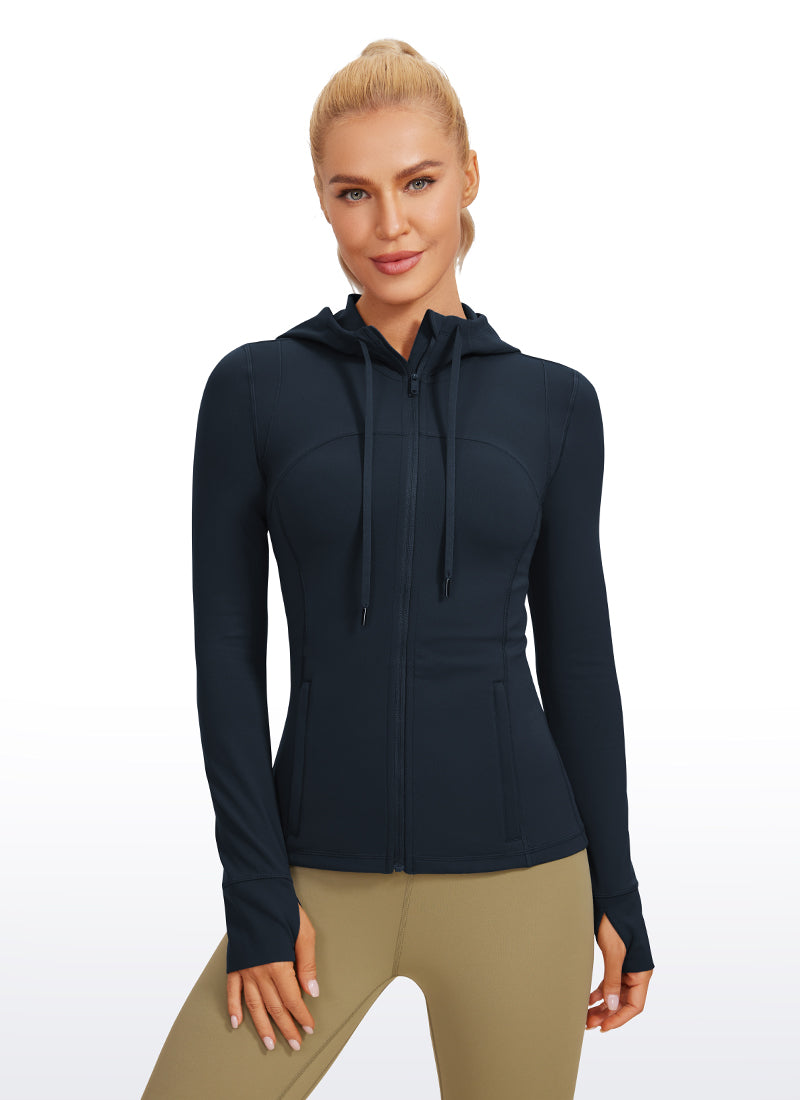 Butterluxe Zip Pocket ThumbHole Hoodie