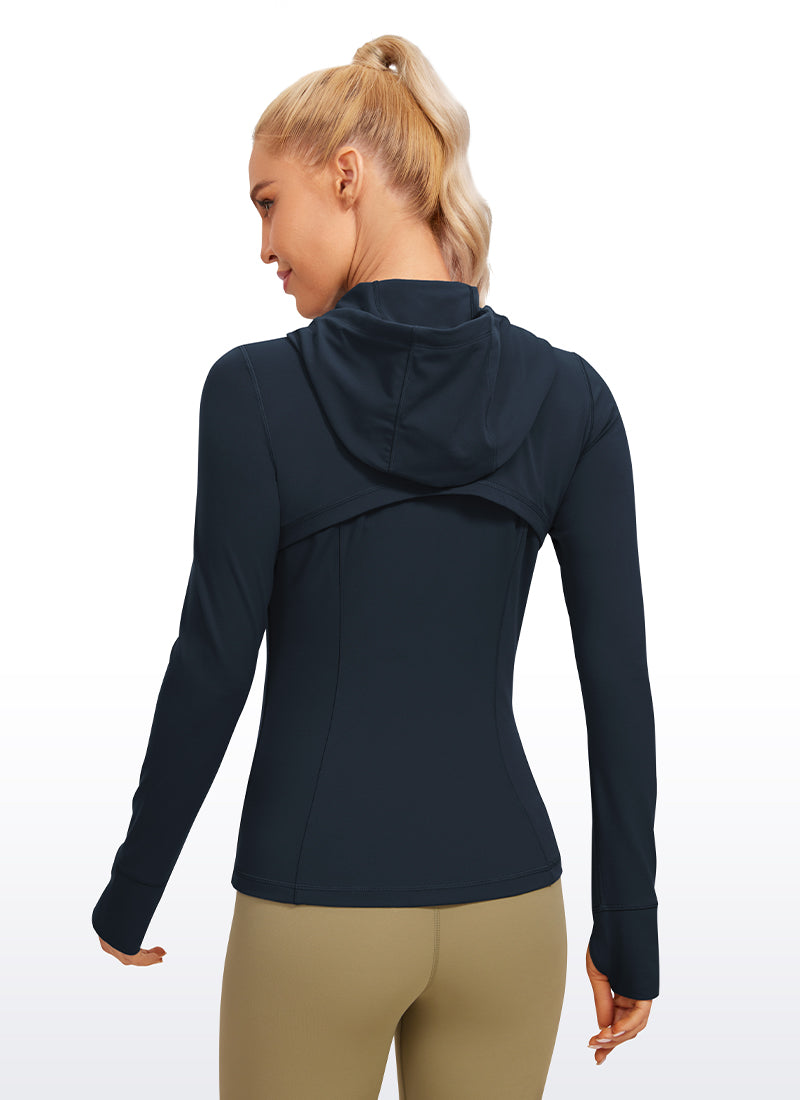 Butterluxe Zip Pocket ThumbHole Hoodie