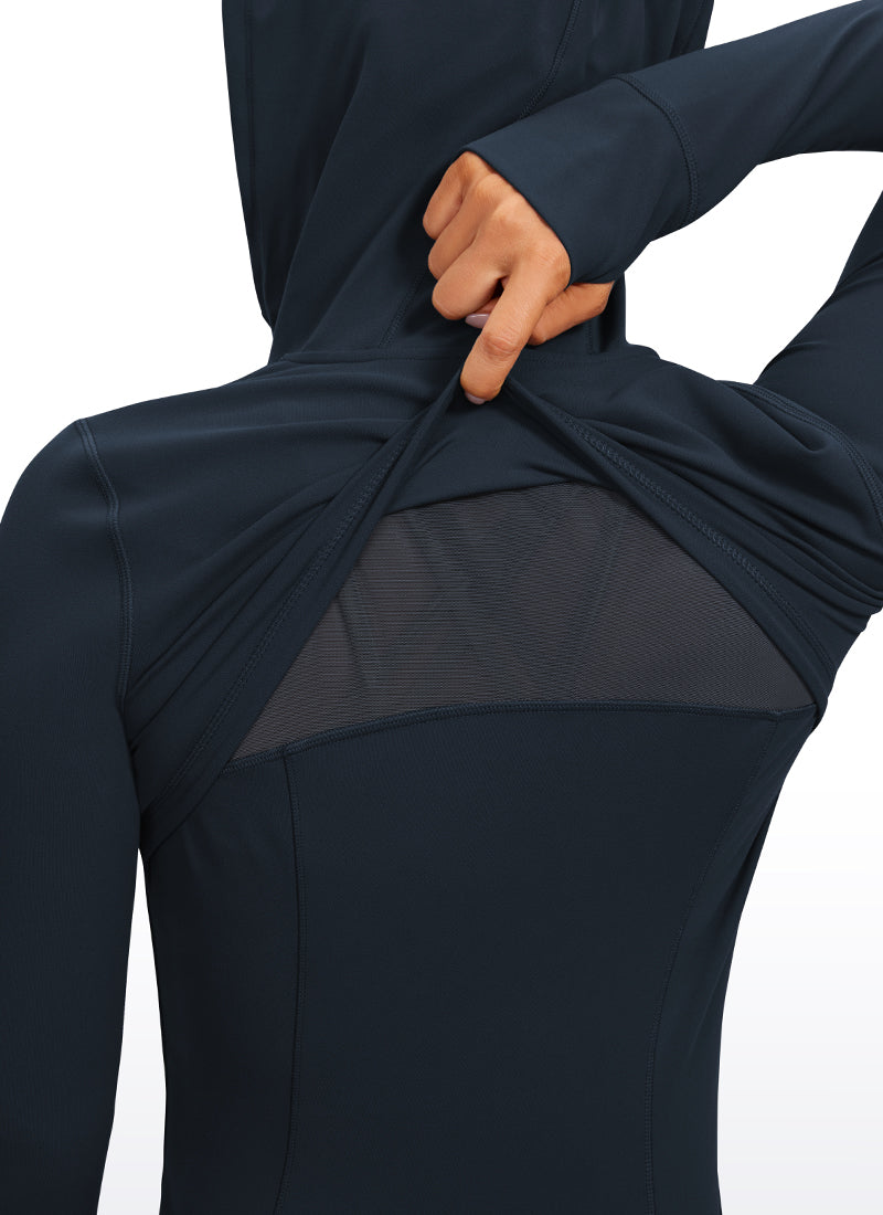 Butterluxe Zip Pocket ThumbHole Hoodie