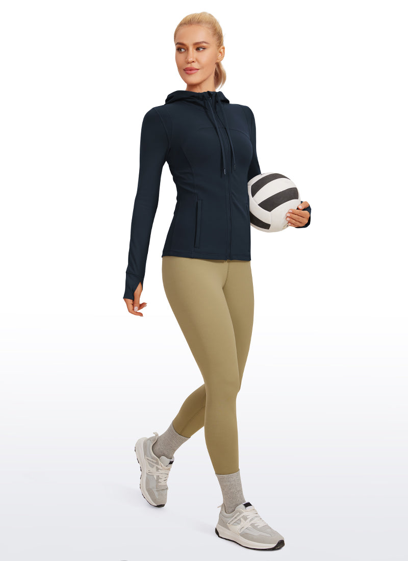 Butterluxe Zip Pocket ThumbHole Hoodie
