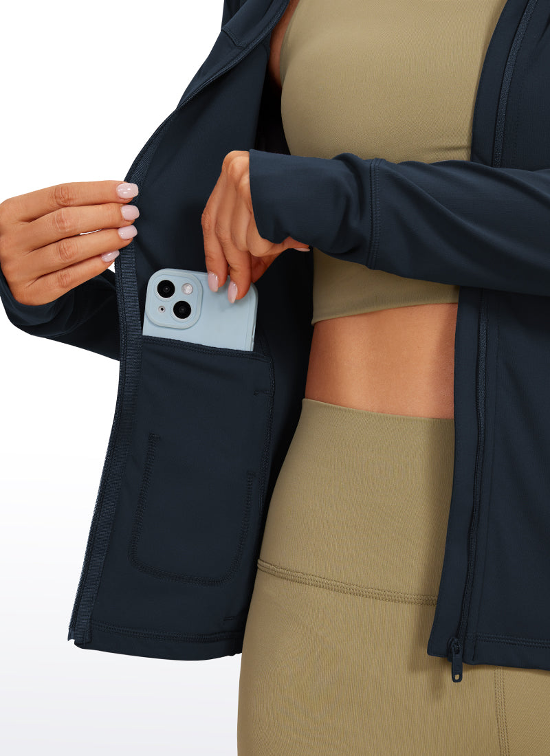 Butterluxe Zip Pocket ThumbHole Hoodie