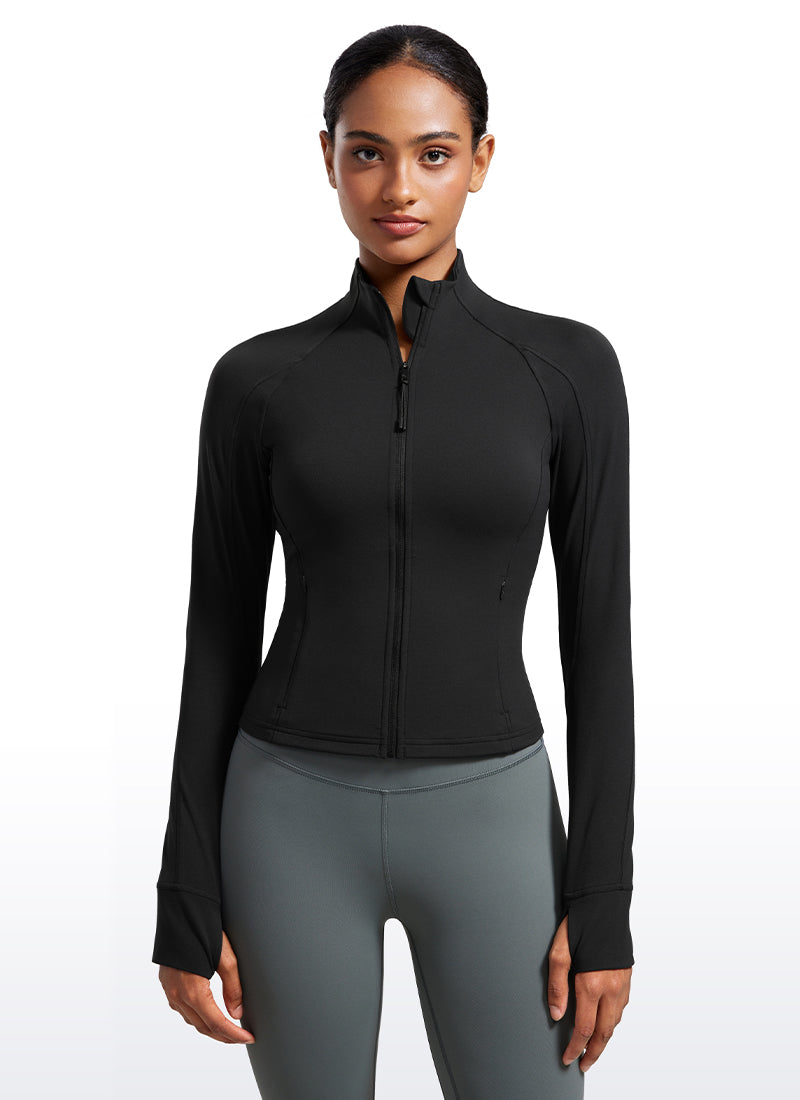 Butterluxe Waist Length Full Zip Jacket