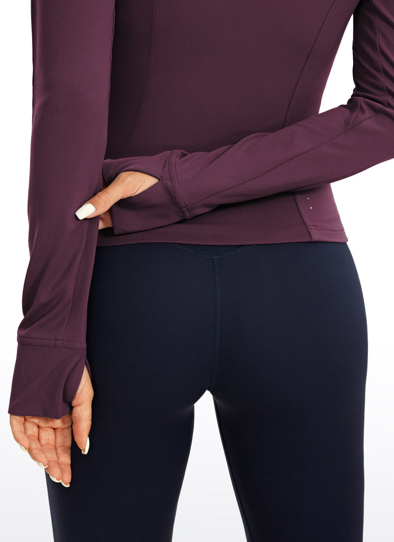 Butterluxe Waist-Length Full Zip Jackets