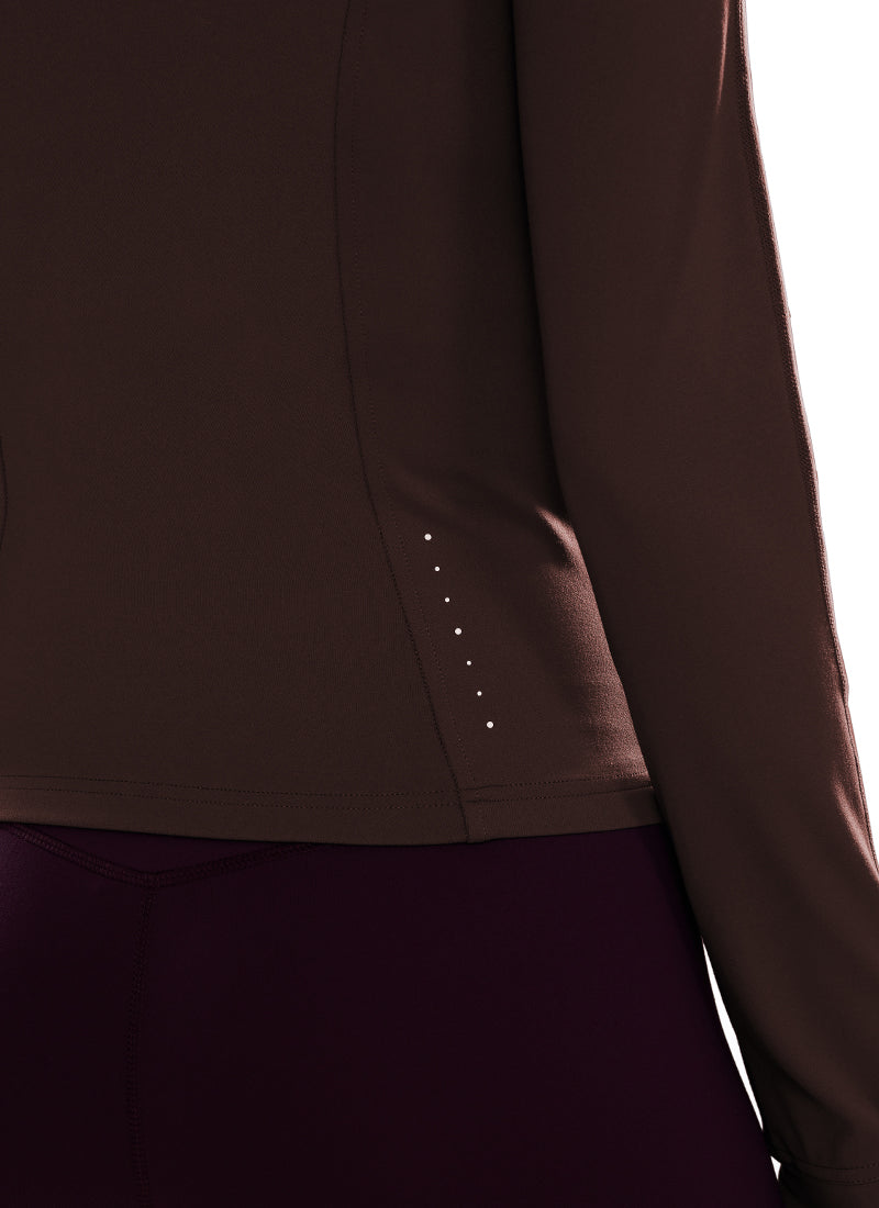Butterluxe Waist Length Full Zip Jacket
