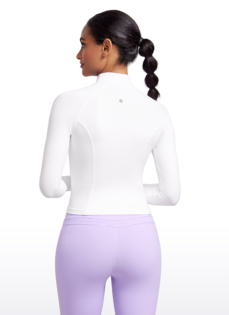 Butterluxe Waist Length Full Zip Jacket
