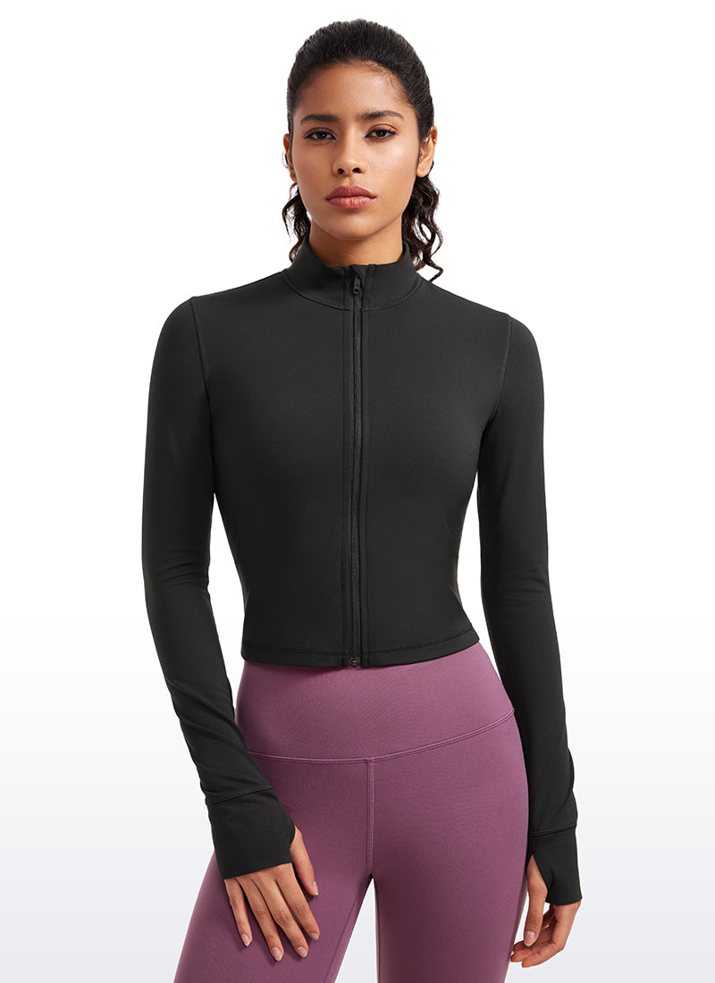 Butterluxe ThumbHole Cropped Jacket