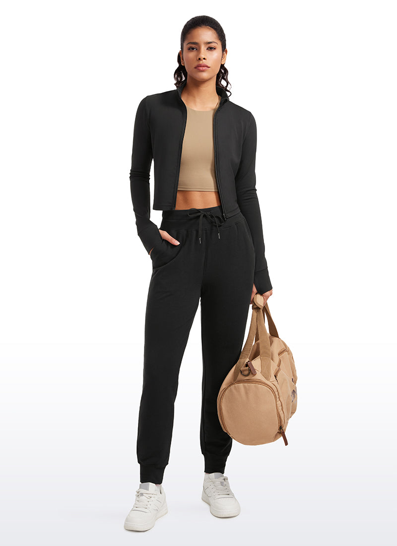 Butterluxe ThumbHole Cropped Jacket