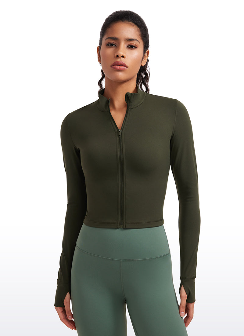 Butterluxe ThumbHole Cropped Jacket