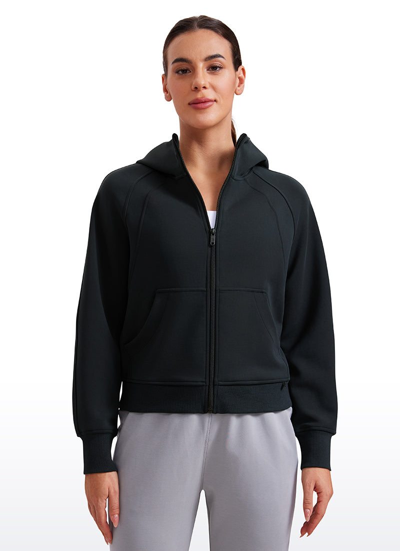 SoftAura Full Zip Pullover Hoodie