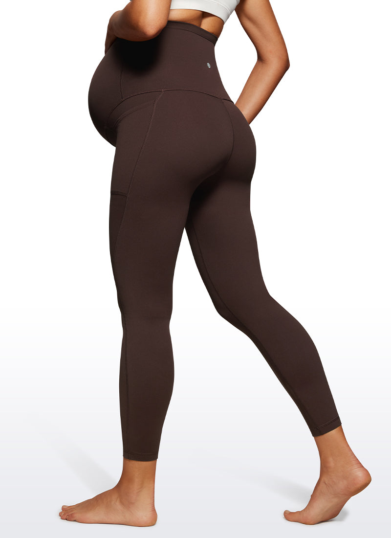 CRZ YOGA Womens Butterluxe Maternity Leggings with Pockets 25
