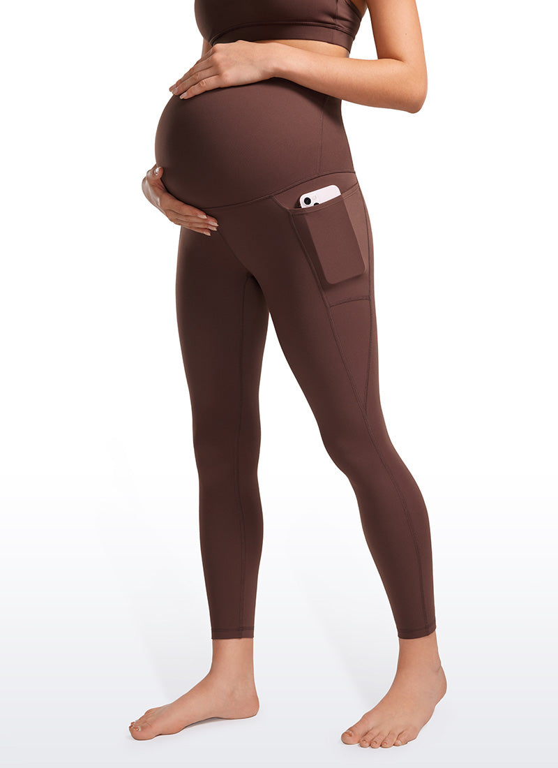 CRZ YOGA Womens Butterluxe Maternity Leggings with Pockets 25