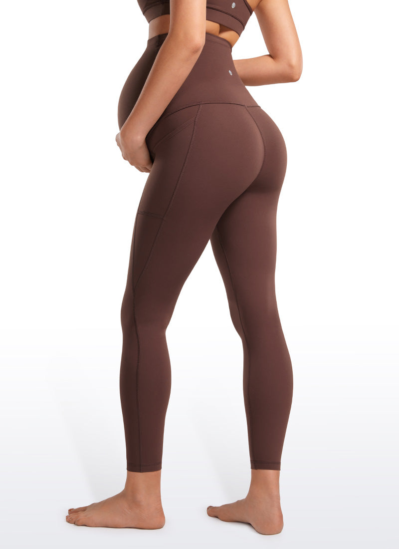 CRZ YOGA Womens Butterluxe Maternity Leggings with Pockets 25
