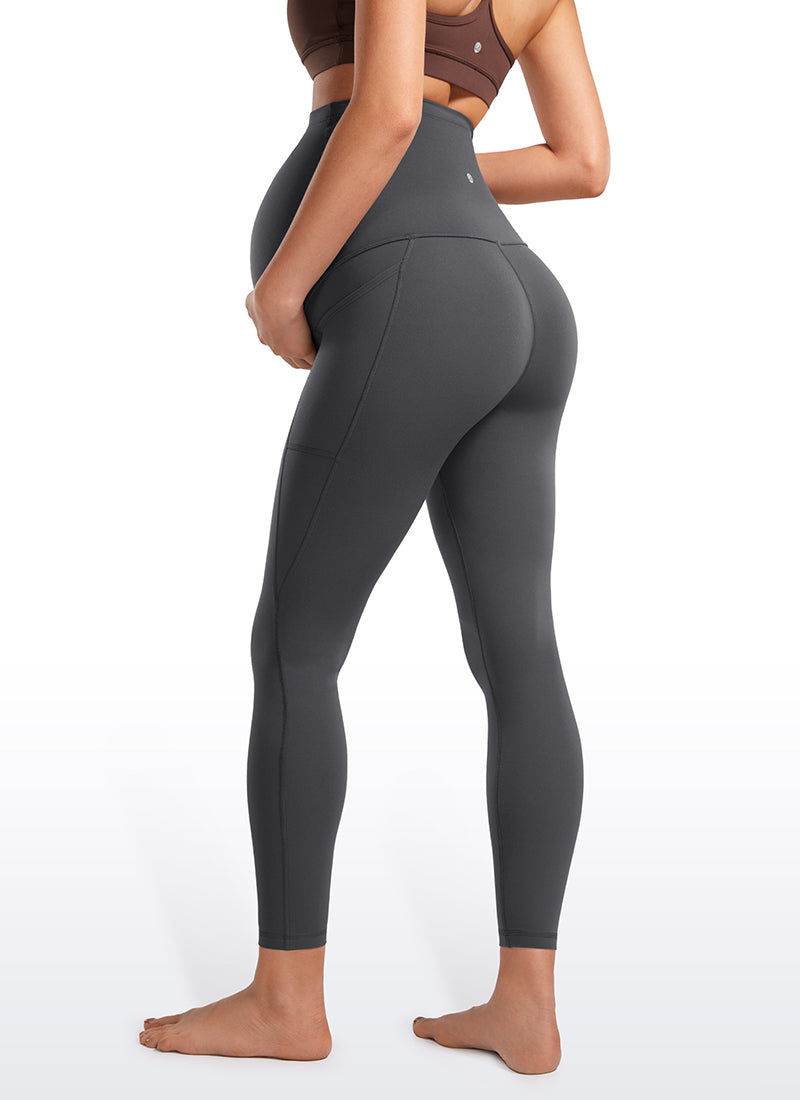 CRZ YOGA Womens Butterluxe Maternity Leggings with Pockets 25