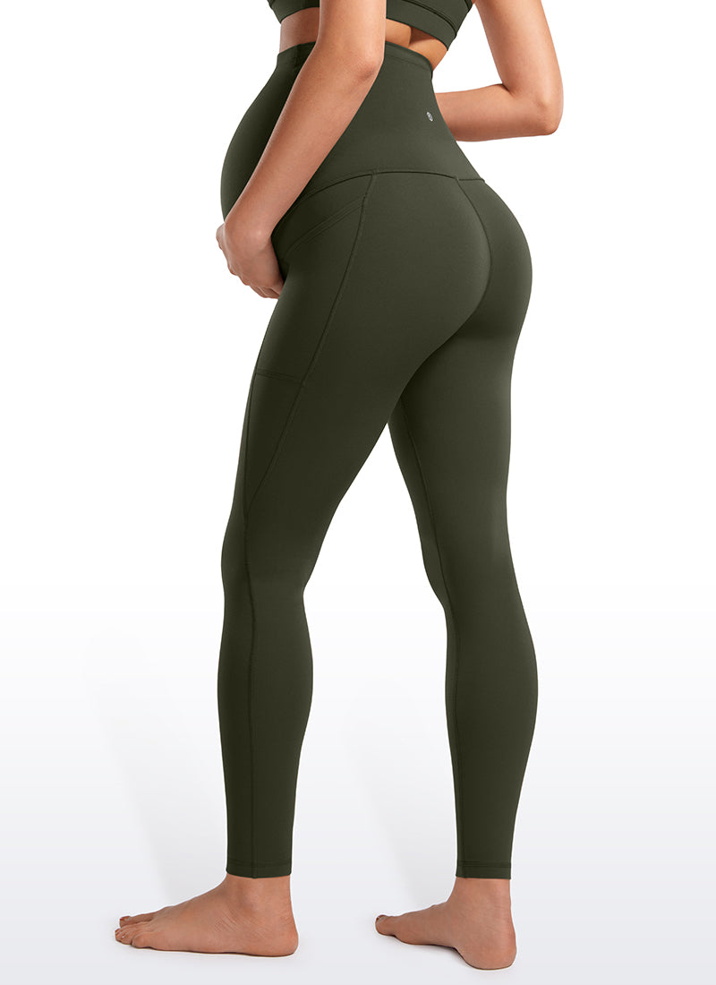 CRZ YOGA Womens Butterluxe Maternity Leggings with Pockets 28