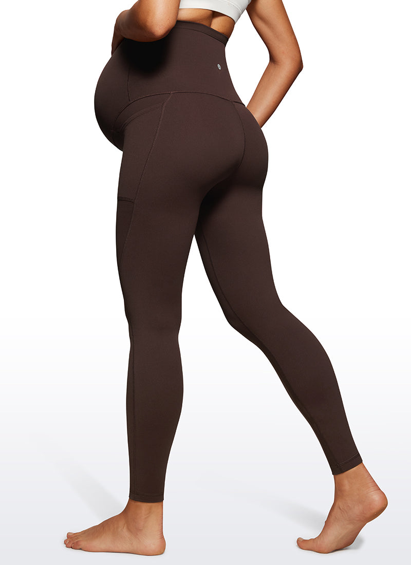 CRZ YOGA Womens Butterluxe Maternity Leggings with Pockets 28