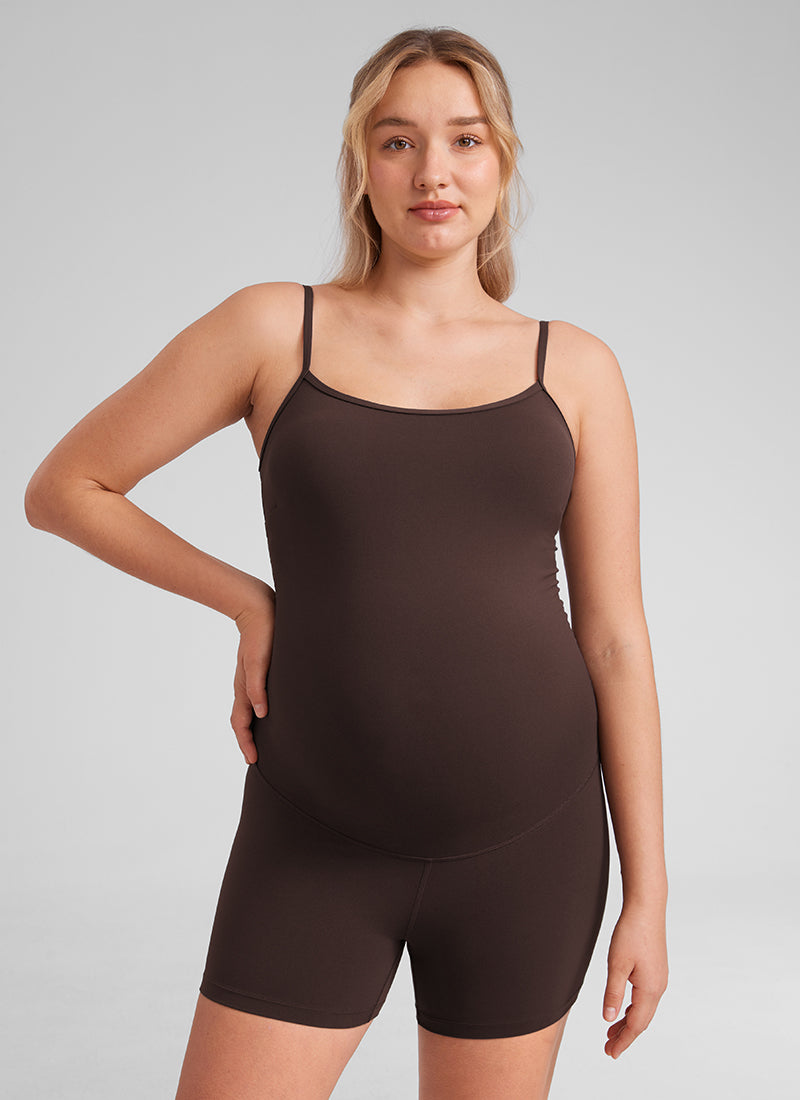 Butterluxe Maternity Short Romper 4''