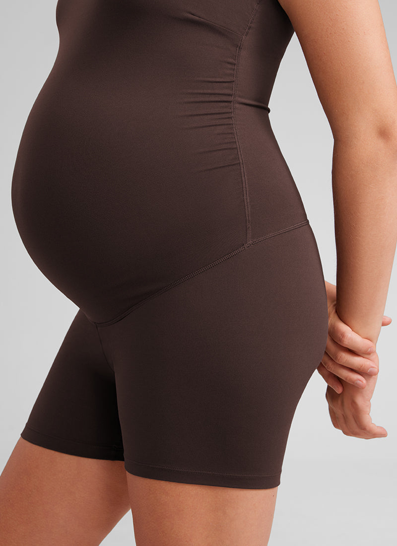 Butterluxe Maternity Short Romper 4''