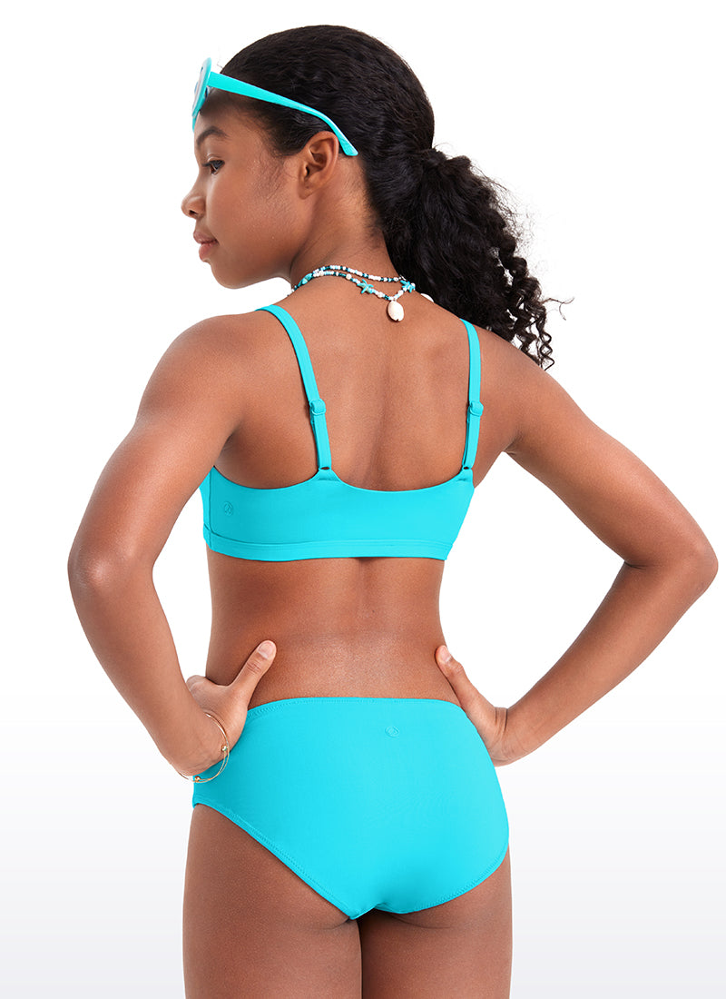 Girls Swimsuit 2 Piece Bikini Set