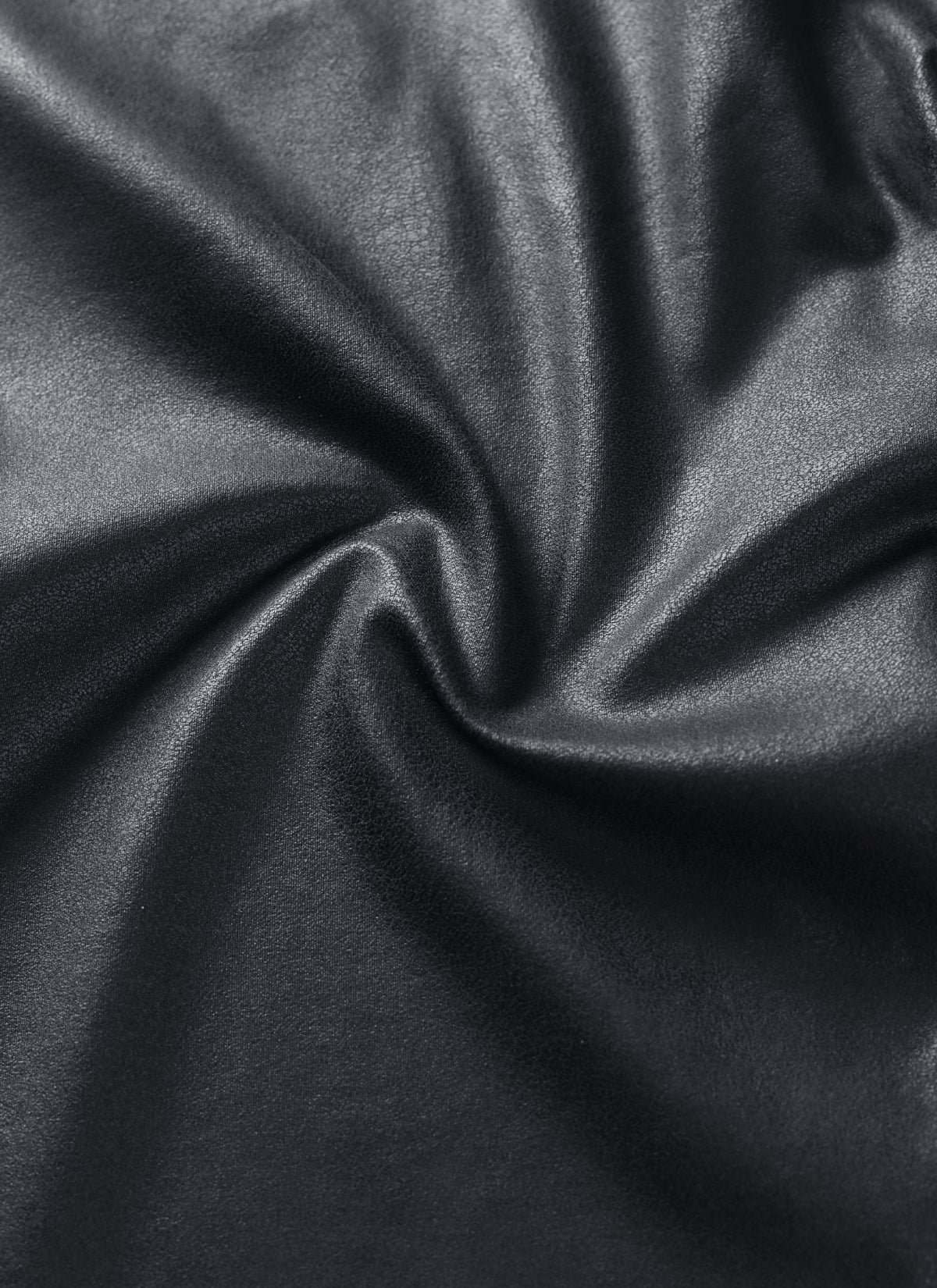 CRZ YOGA Women Butterluxe Matte Faux Leather No Front Seam Leggings 28'' Black Foil Pattern @model_info:pattern