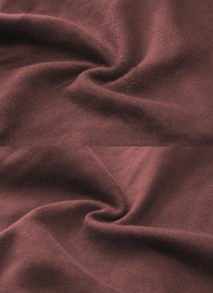 CRZ YOGA Womens Cotton Fleece Lined Straight Leg Lounge Sweatpants30'' Taupe