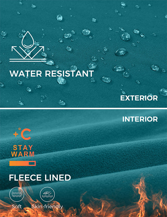 CRZ YOGA Womens Fleece Lined Flare Leggings 31" Green Jade