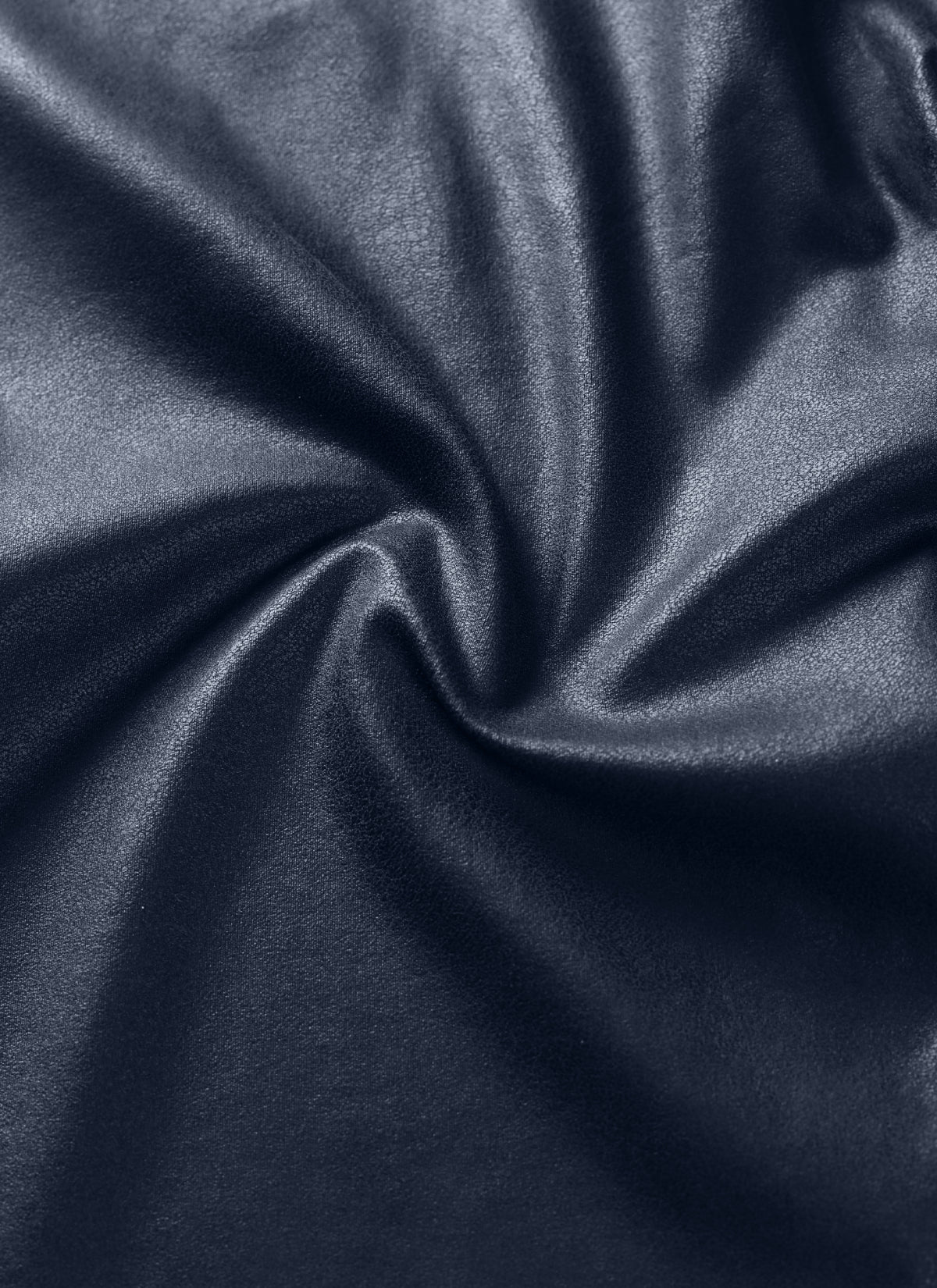 CRZ YOGA Women Butterluxe Matte Faux Leather No Front Seam Leggings 28'' Real Navy Foil Pattern @model_info:foil