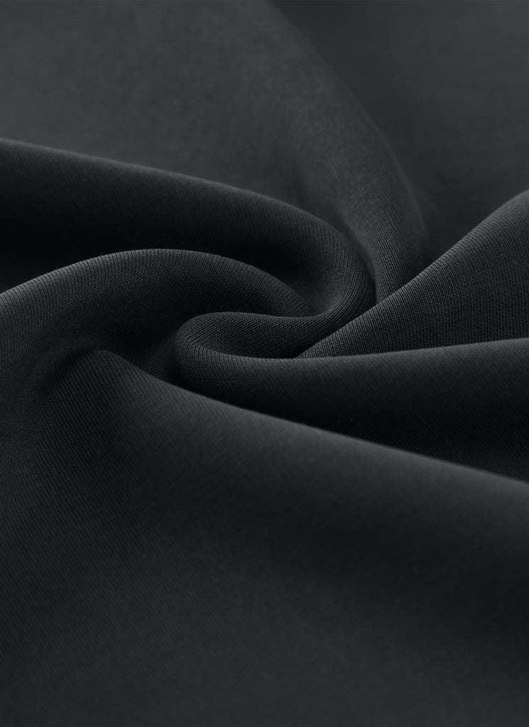 CRZ YOGA Womens SoftAura Basic Casual Sweat Shirt Crew Neck Pullover Black