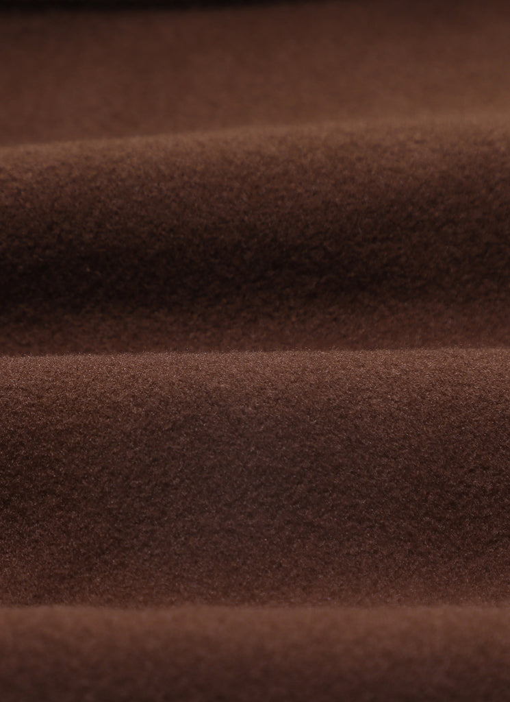 CRZ YOGA Women's Thermal Fleece Lined Casual High Rise Legging 25'' Lava Brown