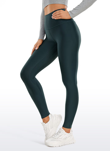 CRZ YOGA Women's Thermal Fleece Lined Yoga Leggings 28 Inches - Winter Warm  Full Length Workout Pants High Waist Tights : : Clothing, Shoes 